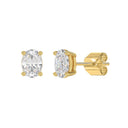 14K Yellow Gold, angled view