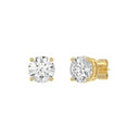 14K Yellow Gold, angled view