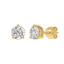 14K Yellow Gold, angled view