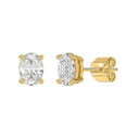 14K Yellow Gold, angled view