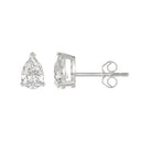 14K White Gold, flat view