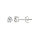 14K White Gold, flat view