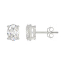 14K White Gold, flat view