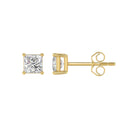 14K Yellow Gold, flat view