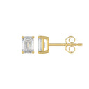 14K Yellow Gold, flat view
