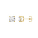 14K Yellow Gold, flat view