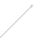 14K White Gold, flat view