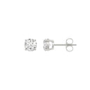 14K White Gold, flat view