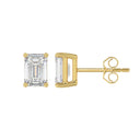 14K Yellow Gold, flat view
