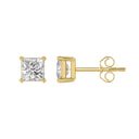 14K Yellow Gold, flat view