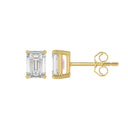 14K Yellow Gold, flat view