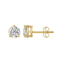 14K Yellow Gold, flat view
