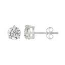 14K White Gold, flat view