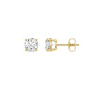 14K Yellow Gold, flat view