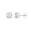 14K White Gold, flat view