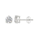 14K White Gold, flat view