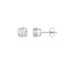 14K White Gold, flat view