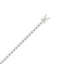 14K White Gold, flat view