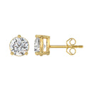 14K Yellow Gold, flat view