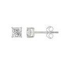 14K White Gold, flat view