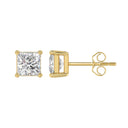 14K Yellow Gold, flat view