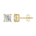 14K Yellow Gold, flat view
